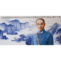 陶瓷作品张自忠肖像56万元 陶瓷作品张自忠肖像56万元