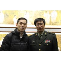 卫传业与国书协理事著名书画家张继先生合影 卫传业与国书协理事著名书画家张继先生合影